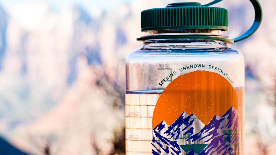 Bring your reusable water bottle when hitting the trails |  Alan Carrillo