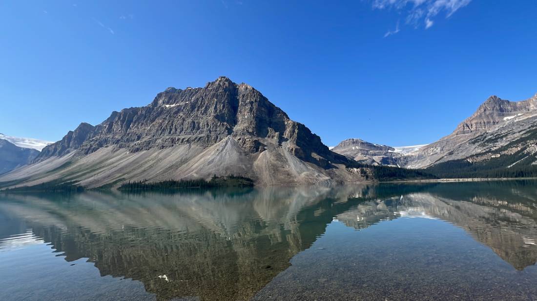 View from the trail on Bow Lake, Banff National Park |  <i>Kalaya Mckenzie</i>