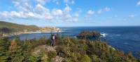 Looking out towards Biscayan Cove