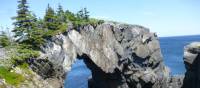 Admiring the outstanding rock formation at Berry Head | Caroline Mongrain