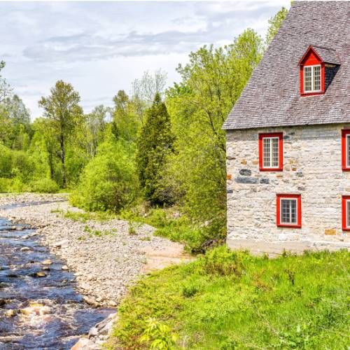 Northwest territory stone clearance cottage