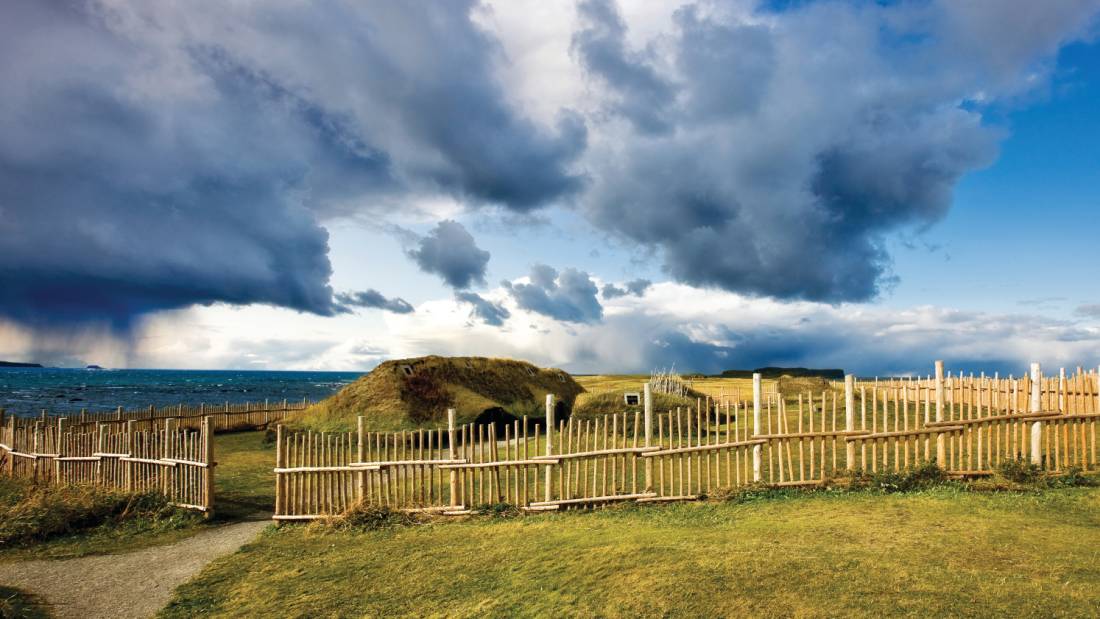 Viking settlement on the north end of Newfoundland |  <i>Barrett & MacKay Photo</i>