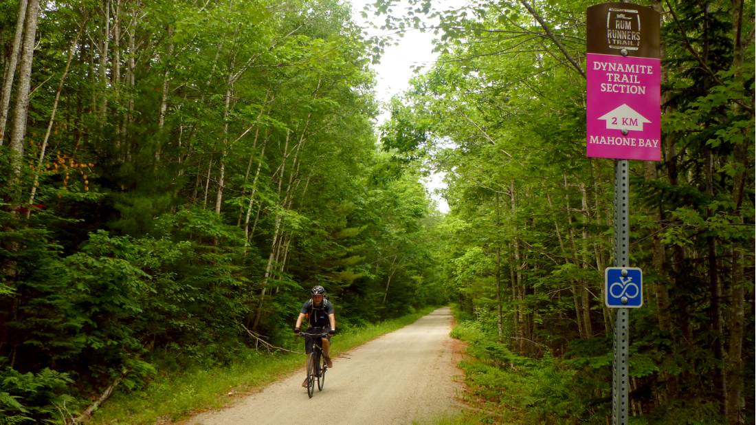 Cycling on the Rum Runners Trail to Lunenburg, Nova Scotia |  <i>Caroline Mongrain</i>