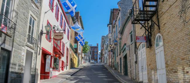 Admire the historic architecture in Old Quebec City